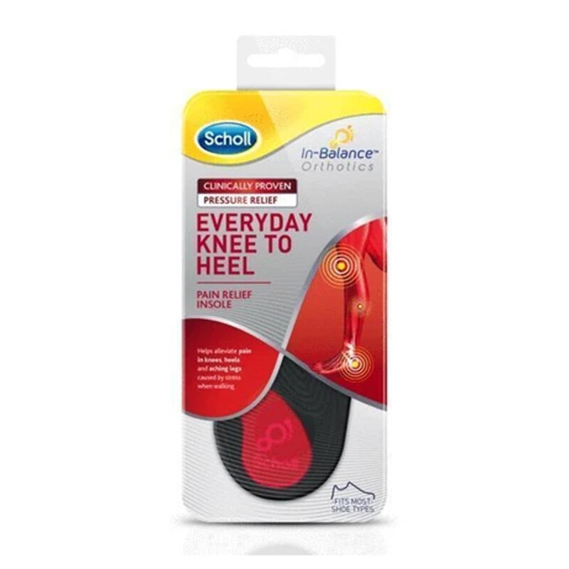 Scholl Everyday Knee To Heel Orthotic Large