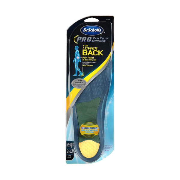 Scholl Lower Back Orthotic Insole Small