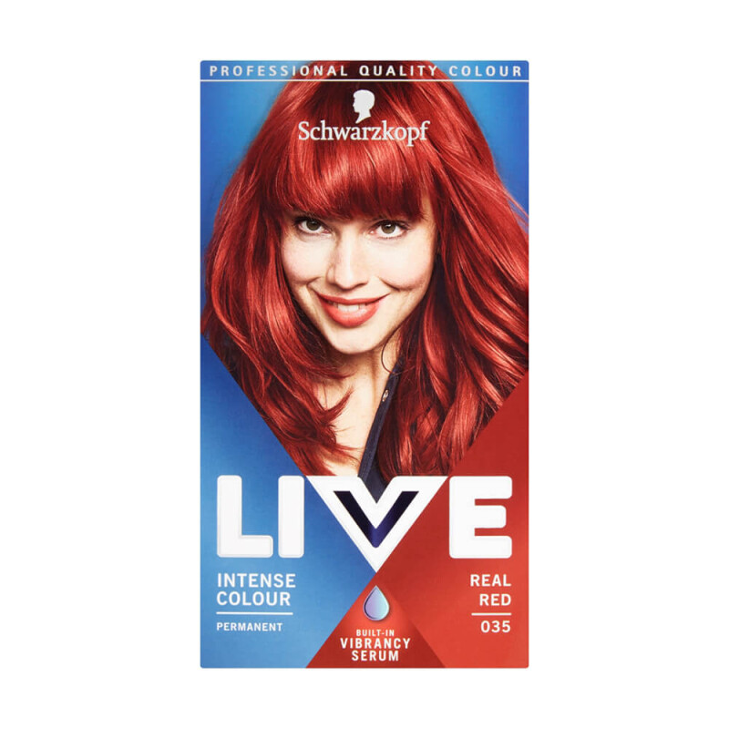 Schwarzkopf Live Intense Colour 35 Real Red Permanent Hair Dye