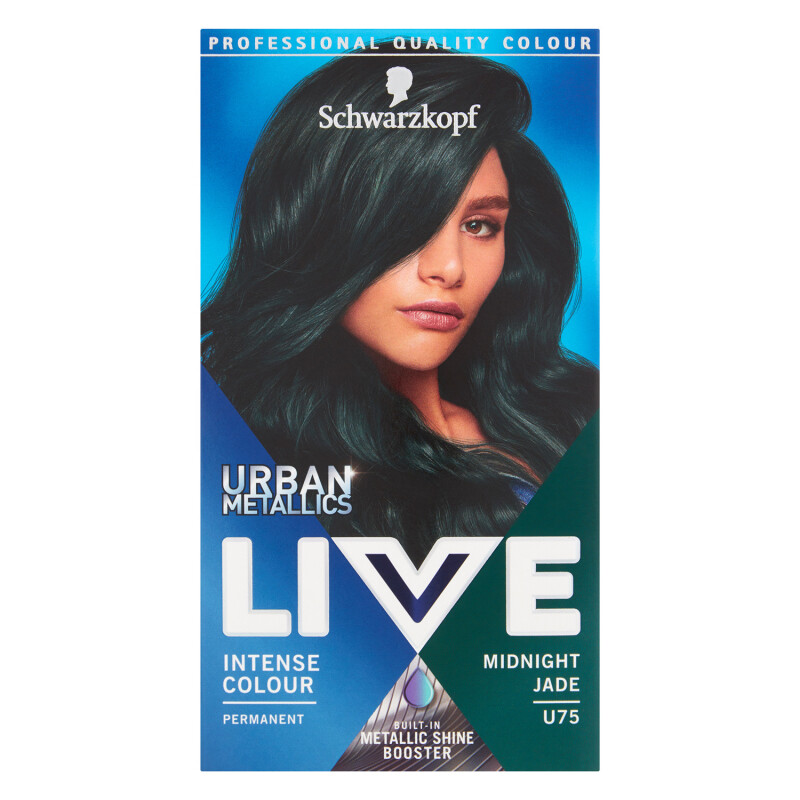 U75 MIDNIGHT JADE Hair Dye By LIVE