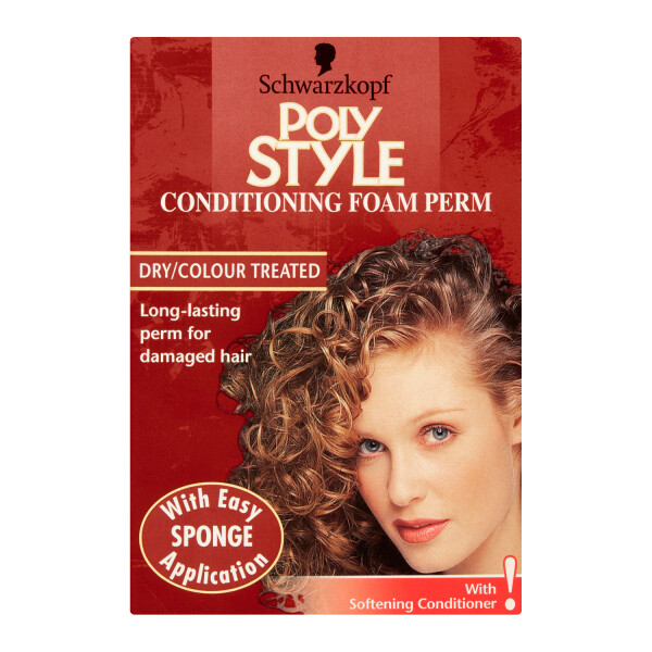 Schwarzkopf Poly Style Conditioning Foam Perm Dry/Colour Treated
