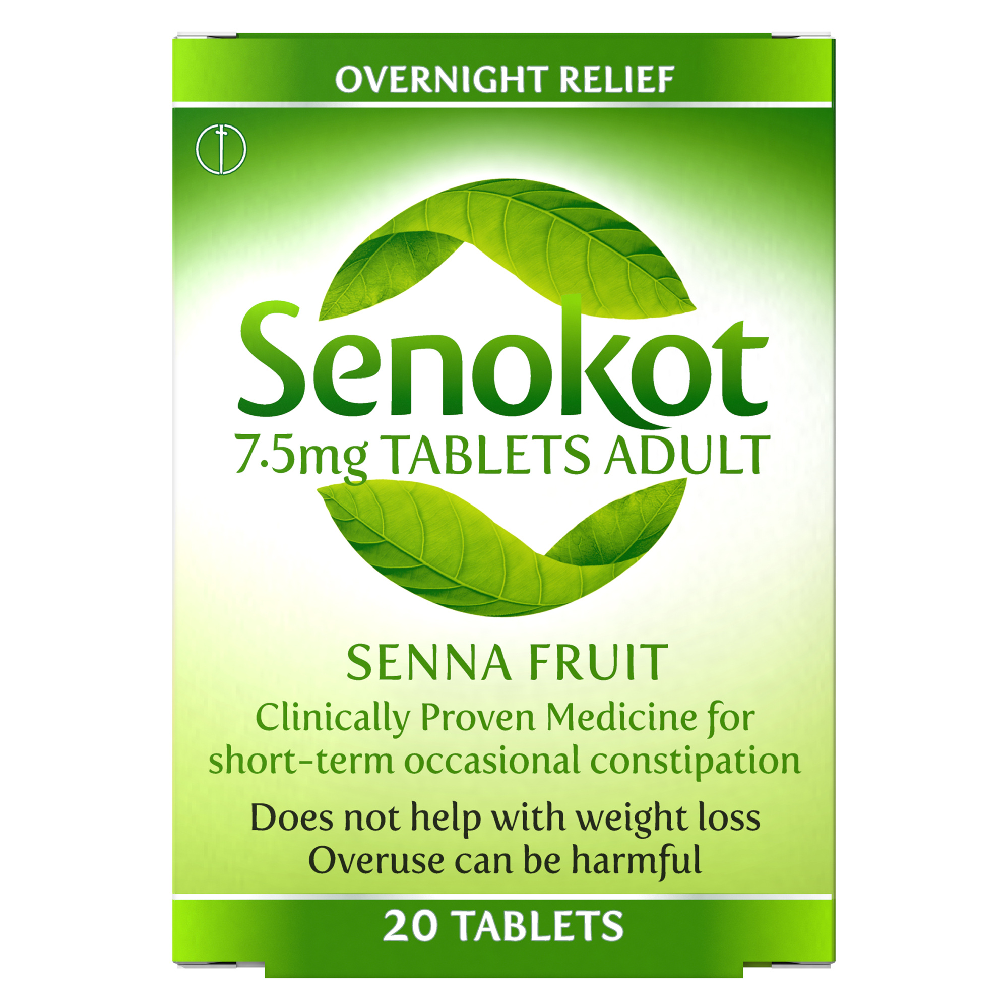Senokot 7.5mg Tablets (18 years +)