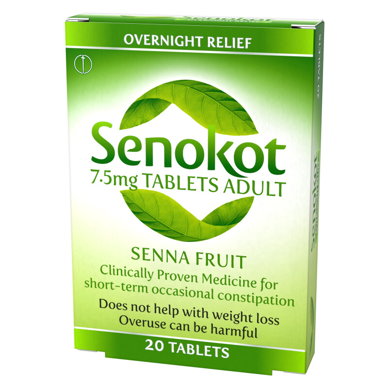Senokot 7.5mg Tablets (18 years +)