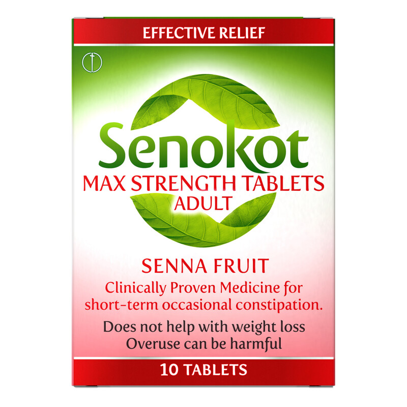 Senokot Max Strength Tablets (18 Years Plus)