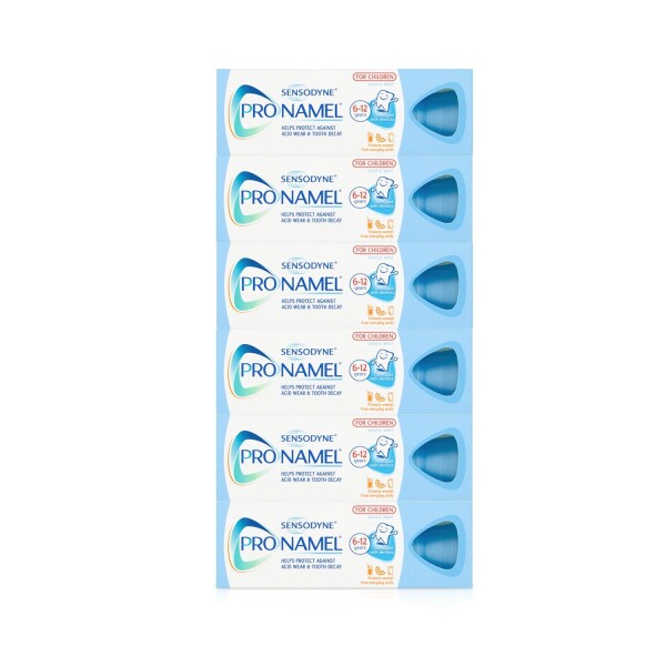 Sensodyne Pronamel Children Enamel Care Toothpaste 6 Pack