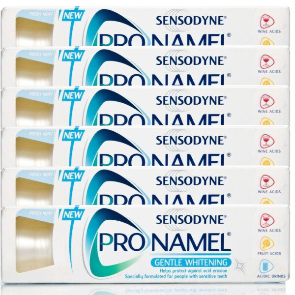 Sensodyne Pronamel Enamel Care Toothpaste Gentle Whitening 6 Pack