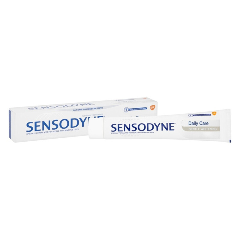 Sensodyne Sensitive Toothpaste Daily Care Gentle Whitening 12 Pack