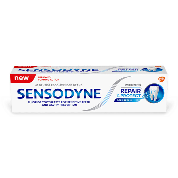 Sensodyne Sensitive Toothpaste Repair & Protect Whitening 