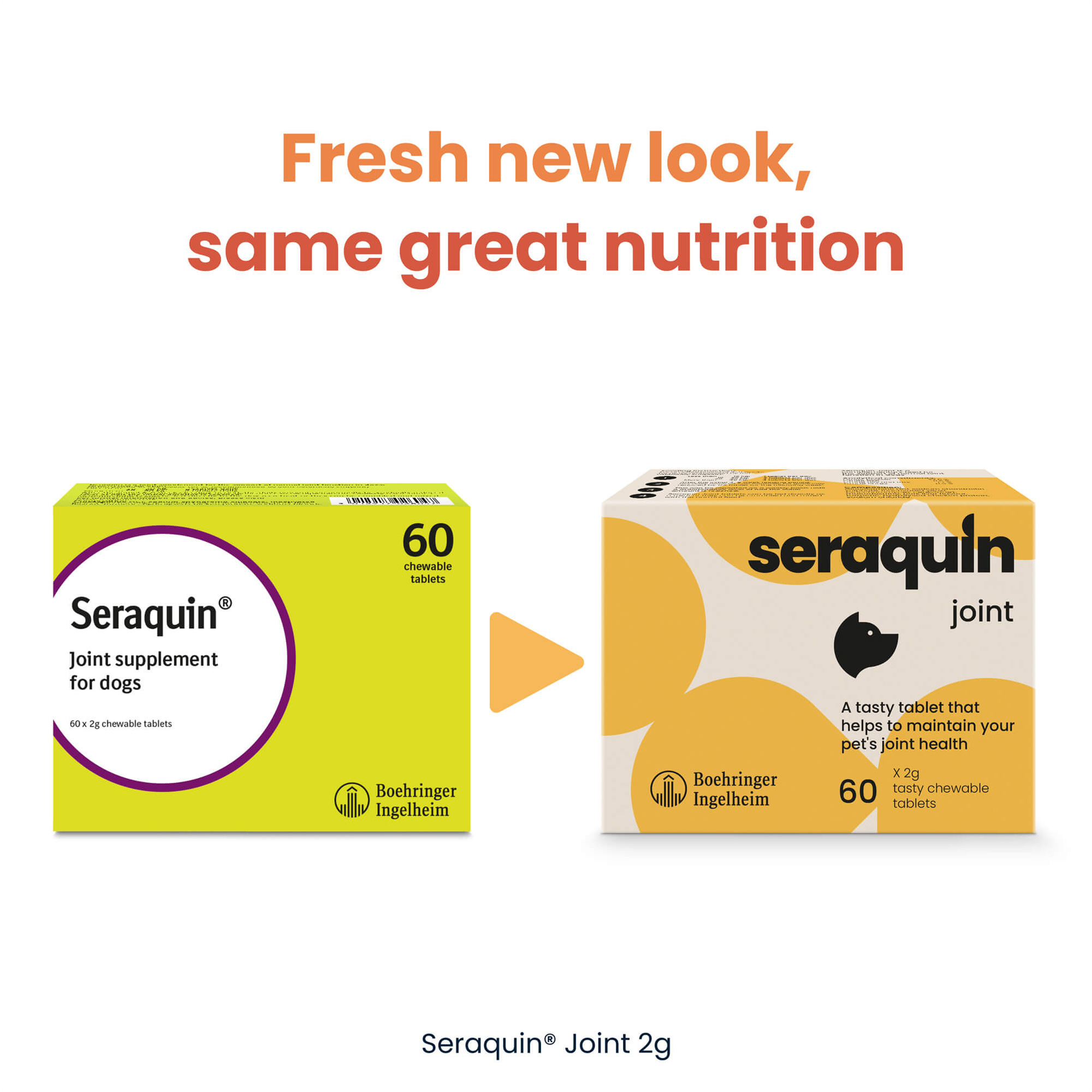Seraquin Joint Supplement Tablets for Cats and Dogs 
