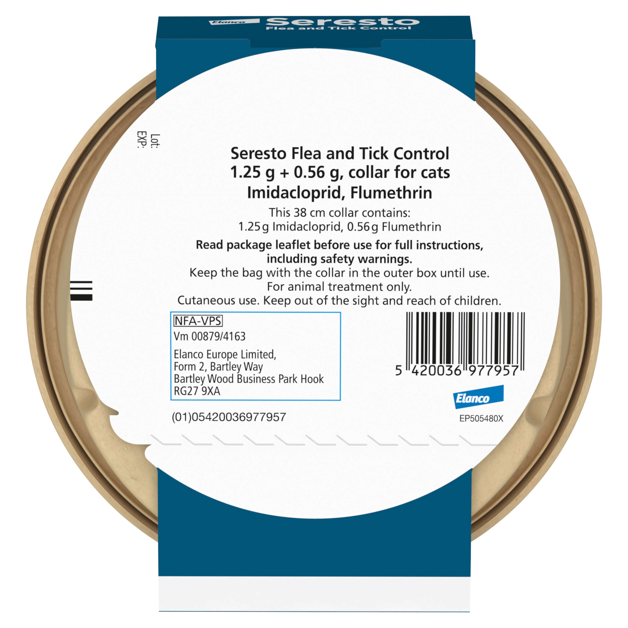 Seresto Flea and Tick Collar for Cats 