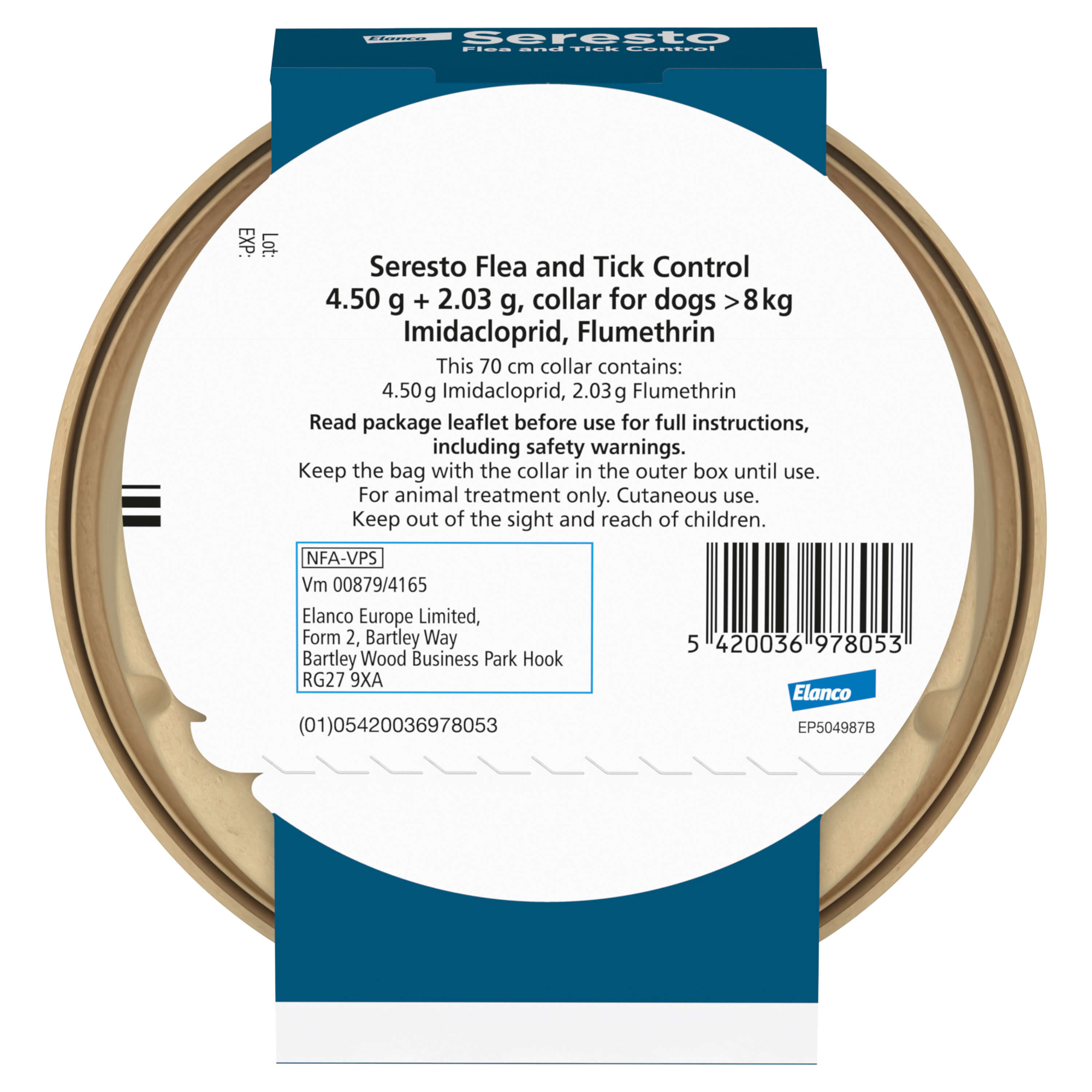Seresto Flea and Tick Collar for Dogs 