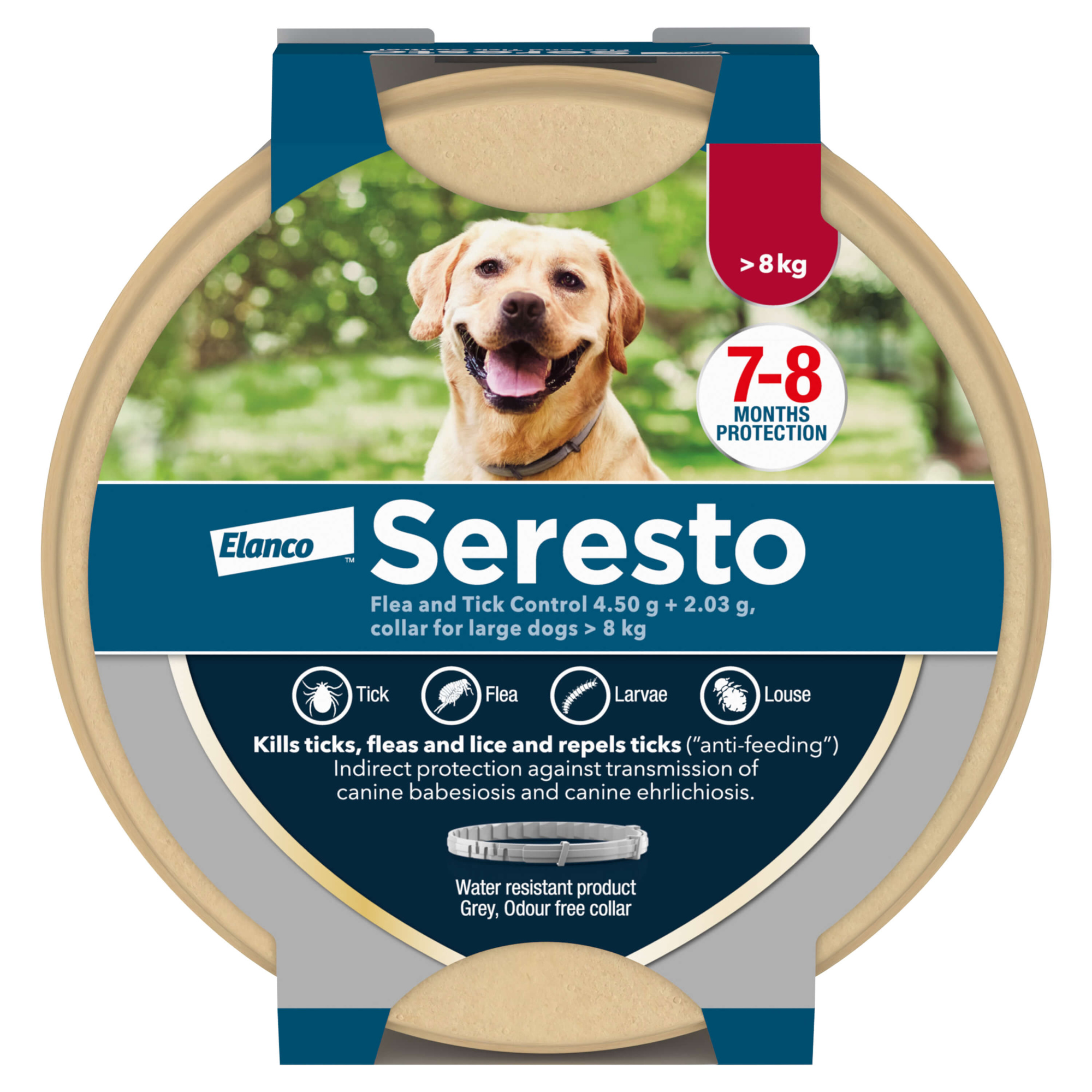 Seresto Flea and Tick Collar for Dogs 