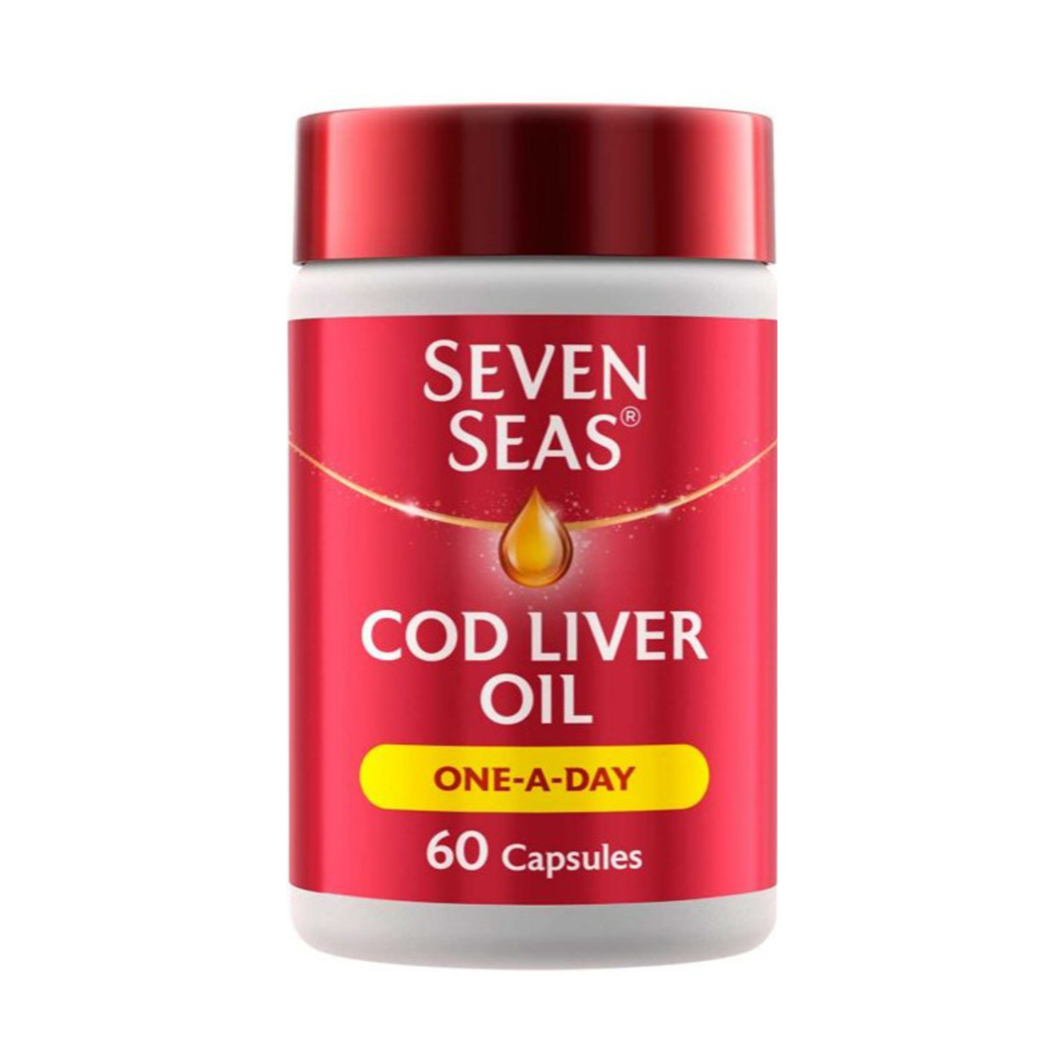 Seven Seas Cod Liver Oil One-a-Day Capsules 60's