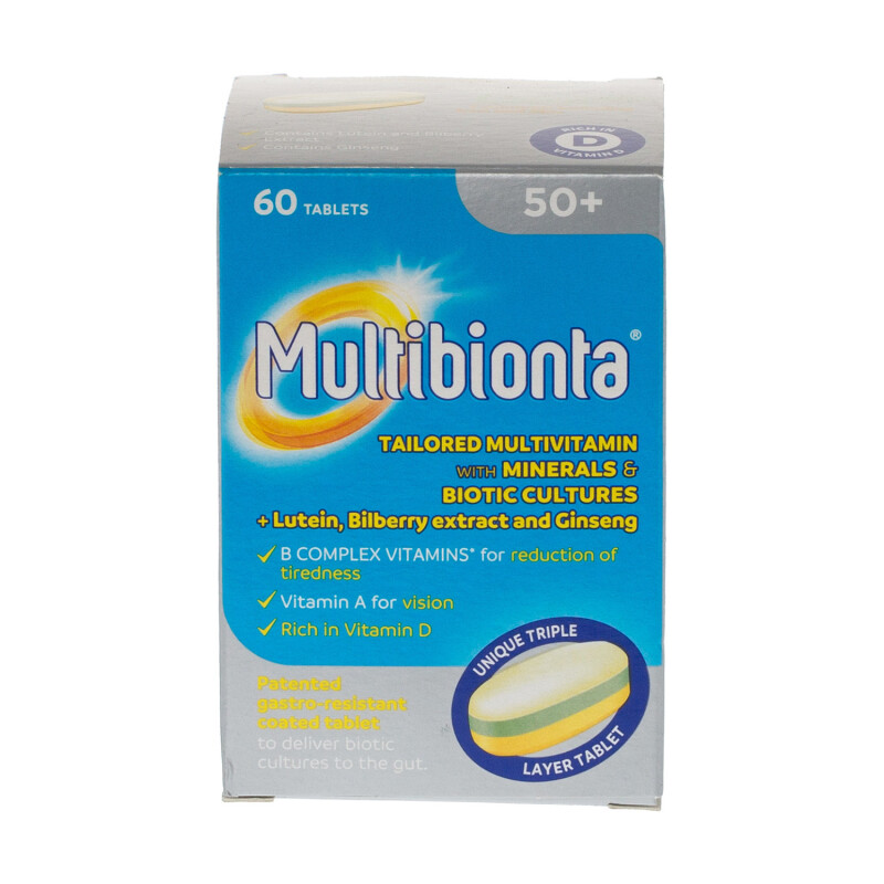 Seven Seas Multibionta 50+ Multivitamin Tablets