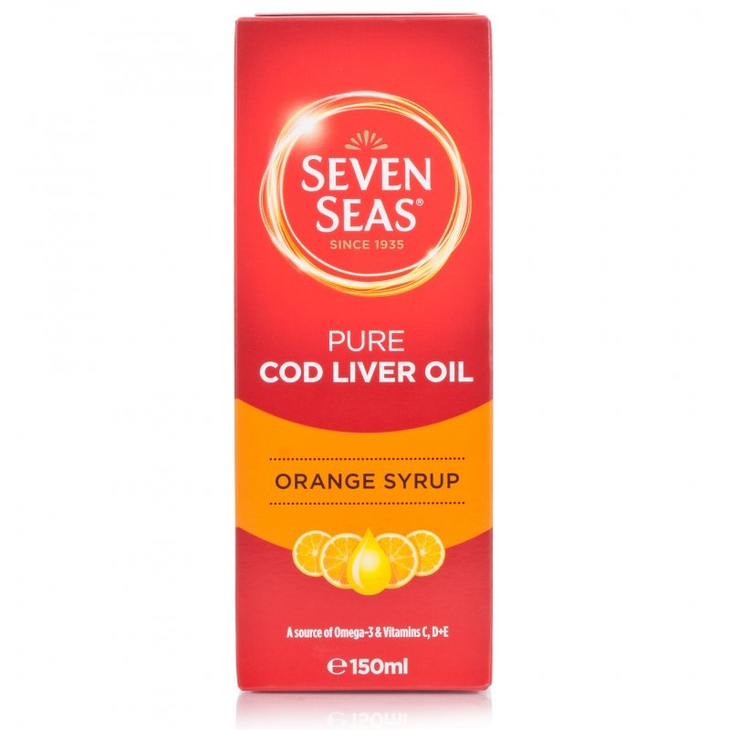 Seven Seas 2 Cod Liver Oil Liquid Orange Syrup - Vitamins - £4.09 ...