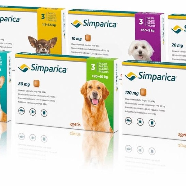 Simparica Chewable Tablets for Dogs - Main Image