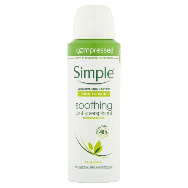 Simple Anti-Perspirant Soothing for Sensitive Skin