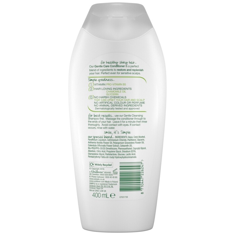 Simple Kind To Hair Gentle Care Conditioner