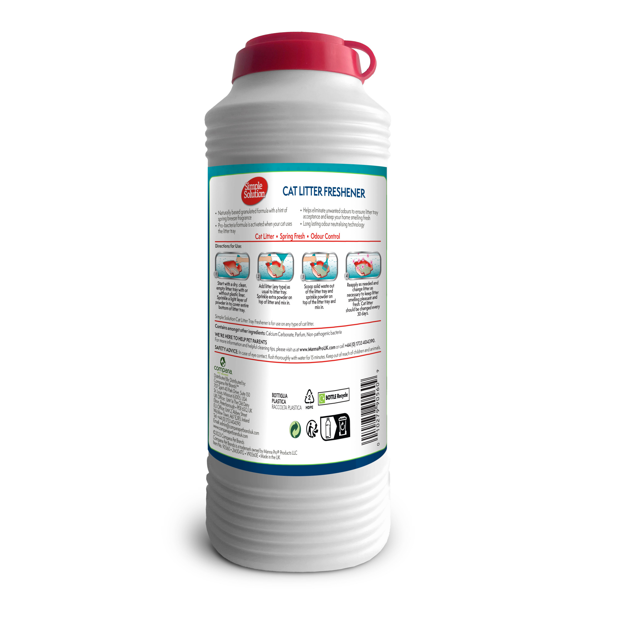 Simple Solution Cat Litter Freshener Granules 600g