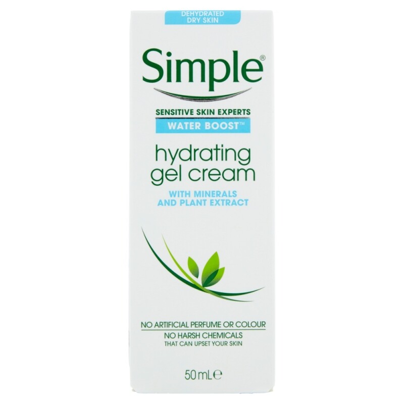 Simple Water Boost Hydrating Gel Cream Moisturiser