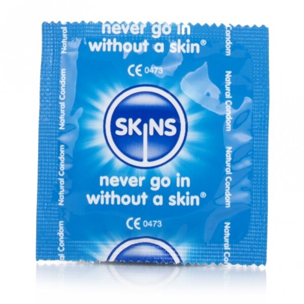 Skins Natural Regular Condom - 100 Pack