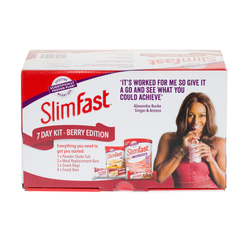 SlimFast 7 Day Kit Berry Edition Starter Pack