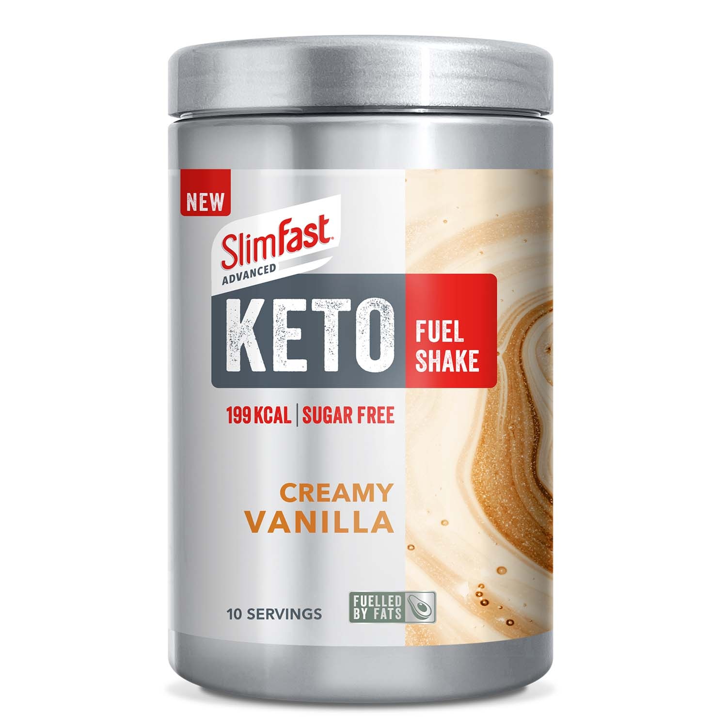 SlimFast Advanced Keto Fuel Shake Creamy Vanilla