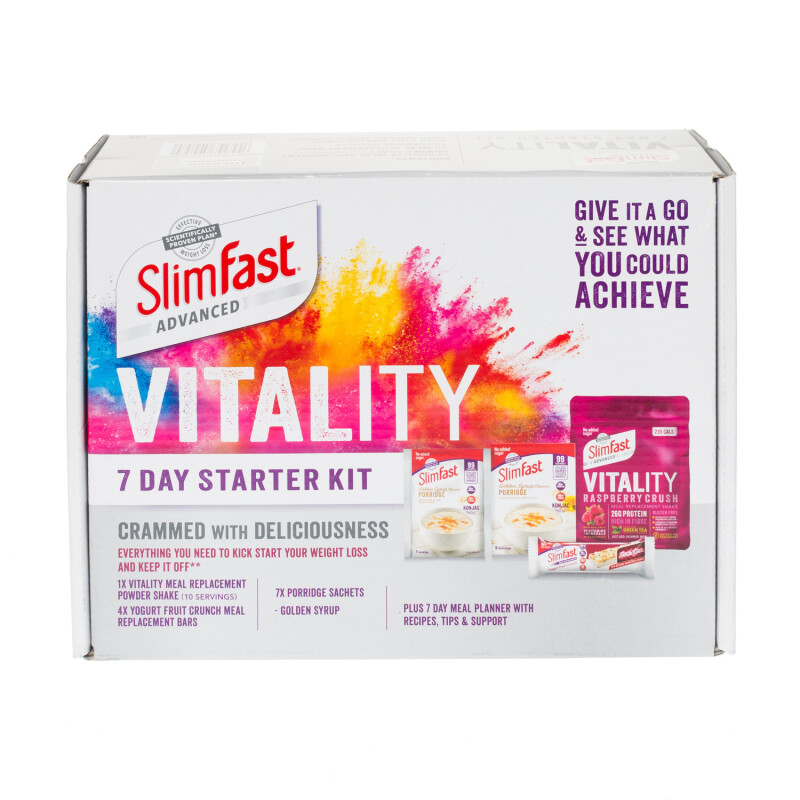 SlimFast Advanced Vitality 7 Day Starter Kit 