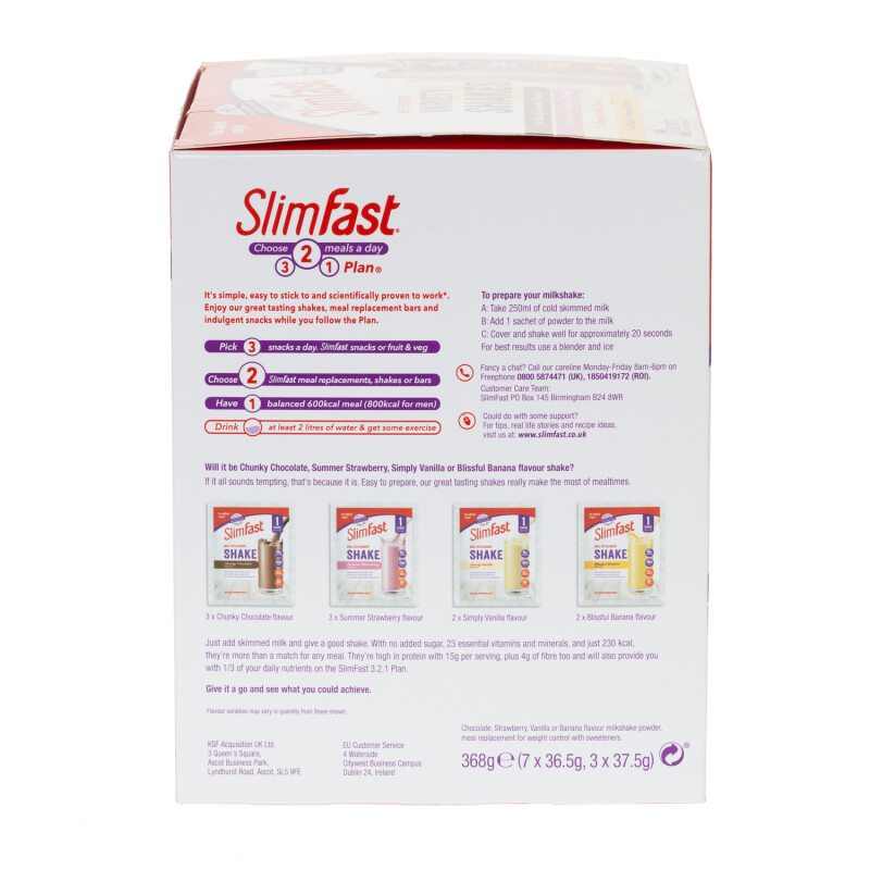 SlimFast Core Powder Sachet Assorted Box
