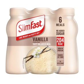 SlimFast Milkshake Multipack Bottle Vanilla