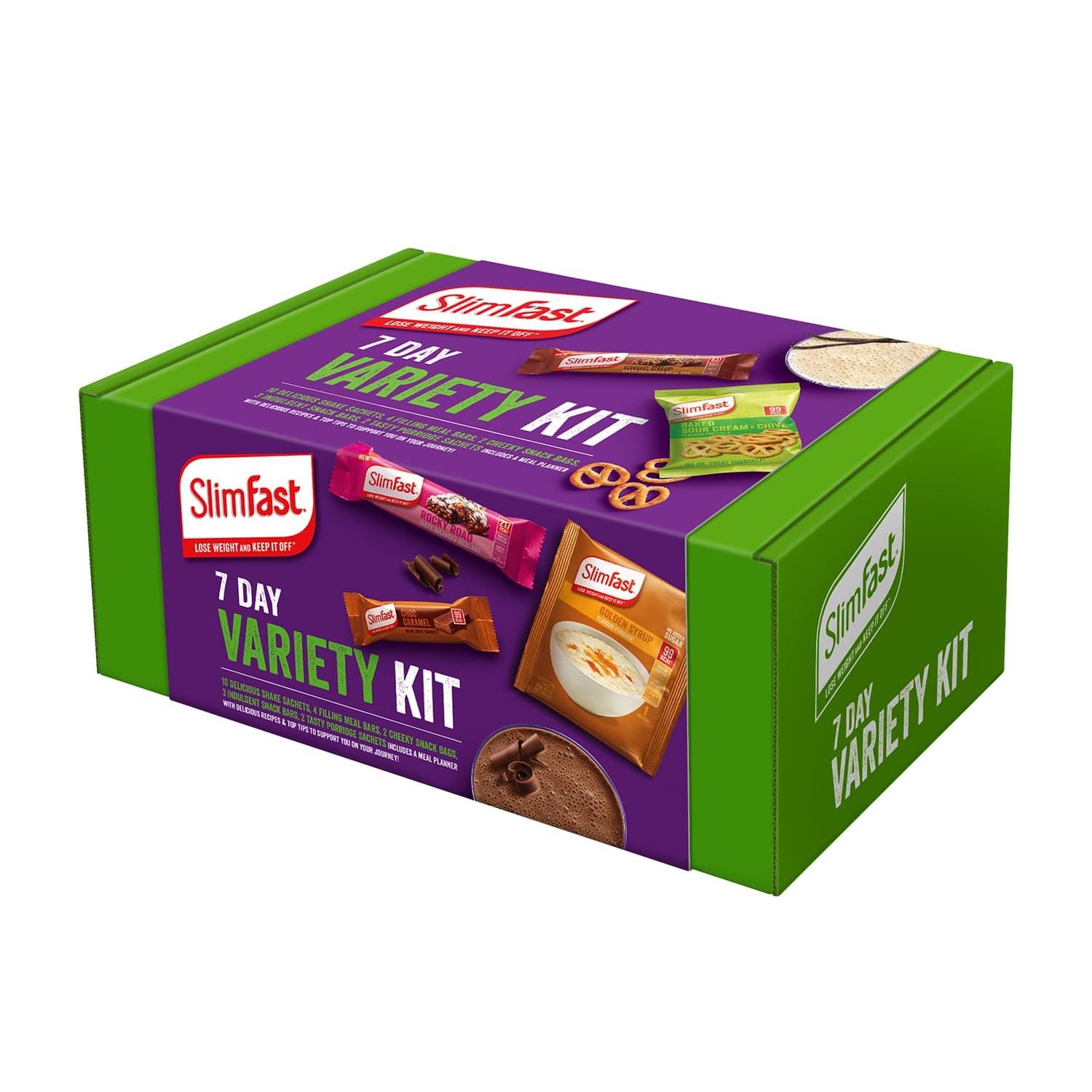 Slimfast 7 Day Variety Kit Green
