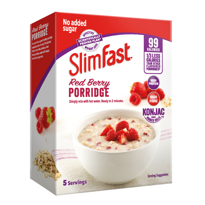 Slimfast Porridge Red Berry 