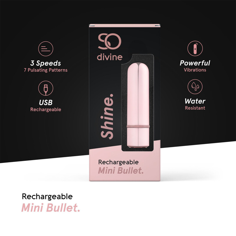 So Divine Shine Mini Rechargeable Bullet