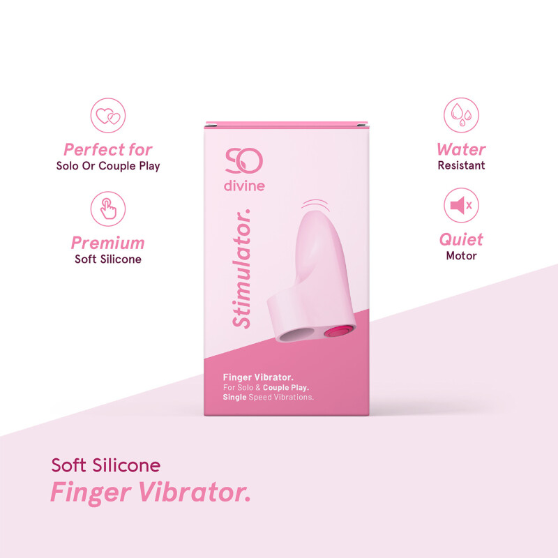 So Divine Vibrating Finger Vibrator
