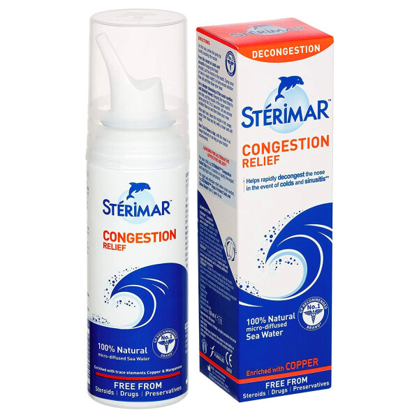 Sterimar Congestion Relief Spray 