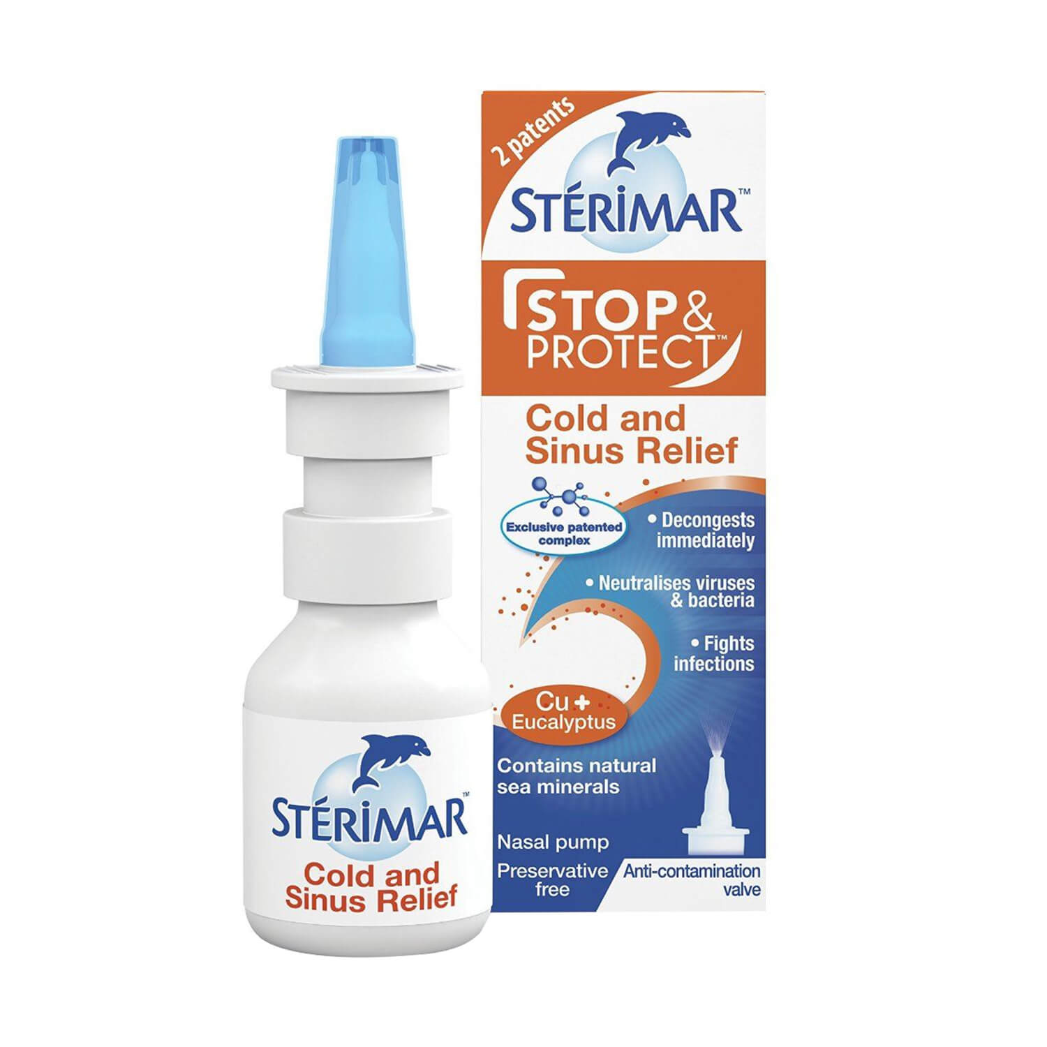 Sterimar Stop and Protect Cold and Sinus Relief