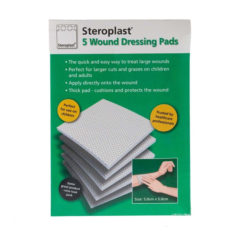 Steroplast Wound Care Dressing Pads