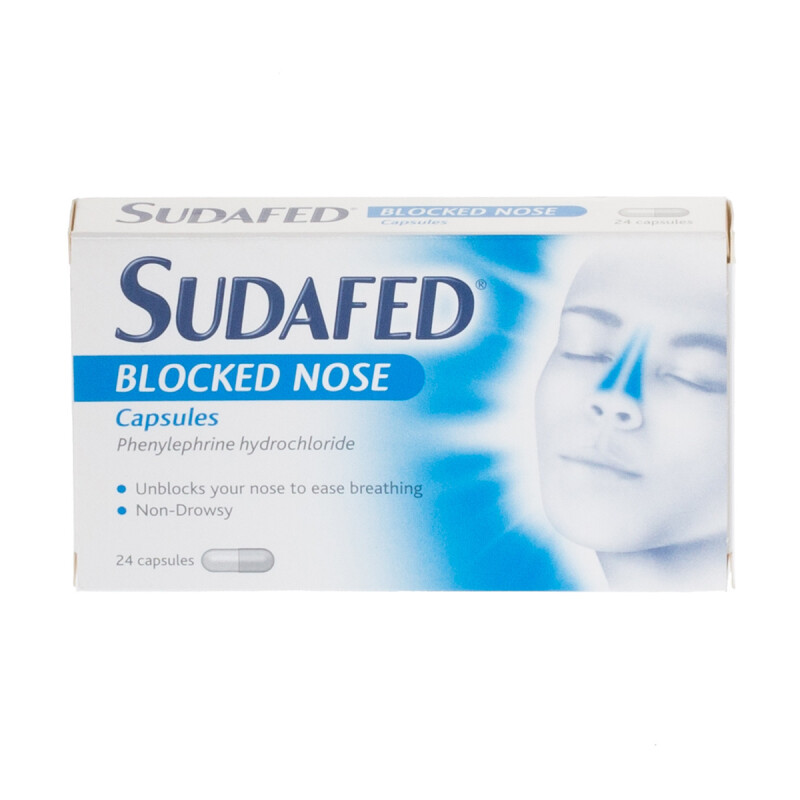 Sudafed Blocked Nose Capsules 
