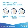 Sure Men Anti-Perspirant Invisible Antibacterial