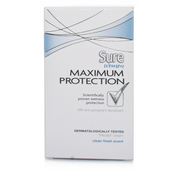 Sure Women Maximum Protection Anti-Perspirant Deodorant Stick Clean Fresh