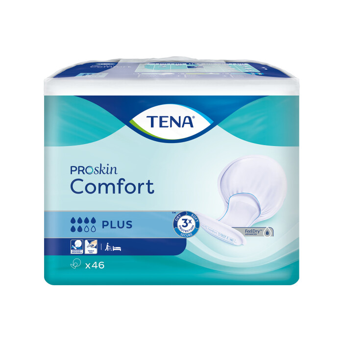 Image of TENA Comfort Incontinence Pads Plus