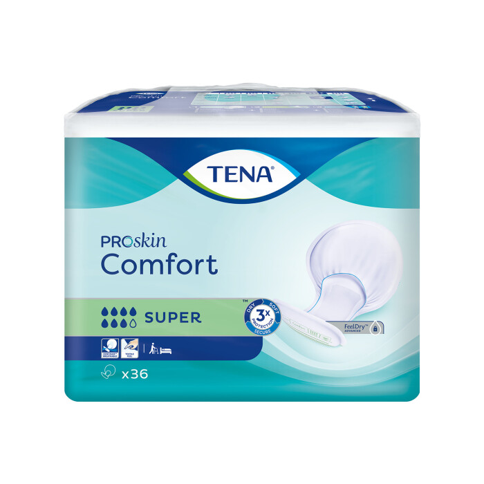 Image of TENA Comfort Incontinence Pads Super