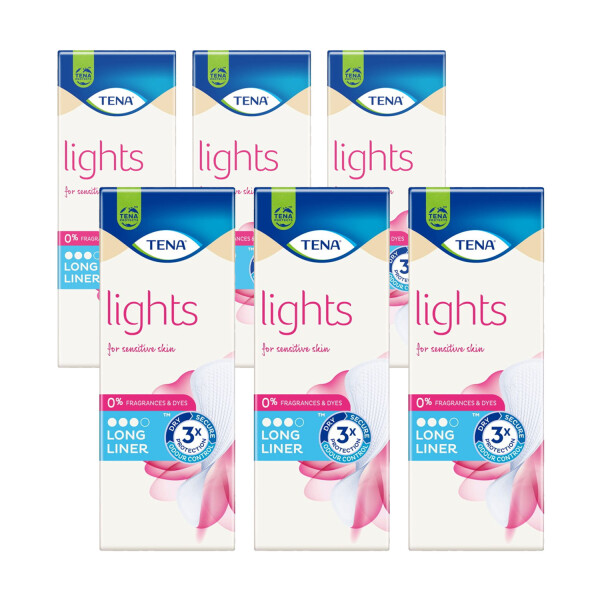 lights by TENA Long Incontinence Liners