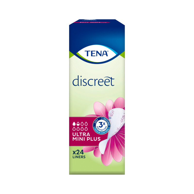 TENA Lady Discreet Mini Plus Incontinence Liners