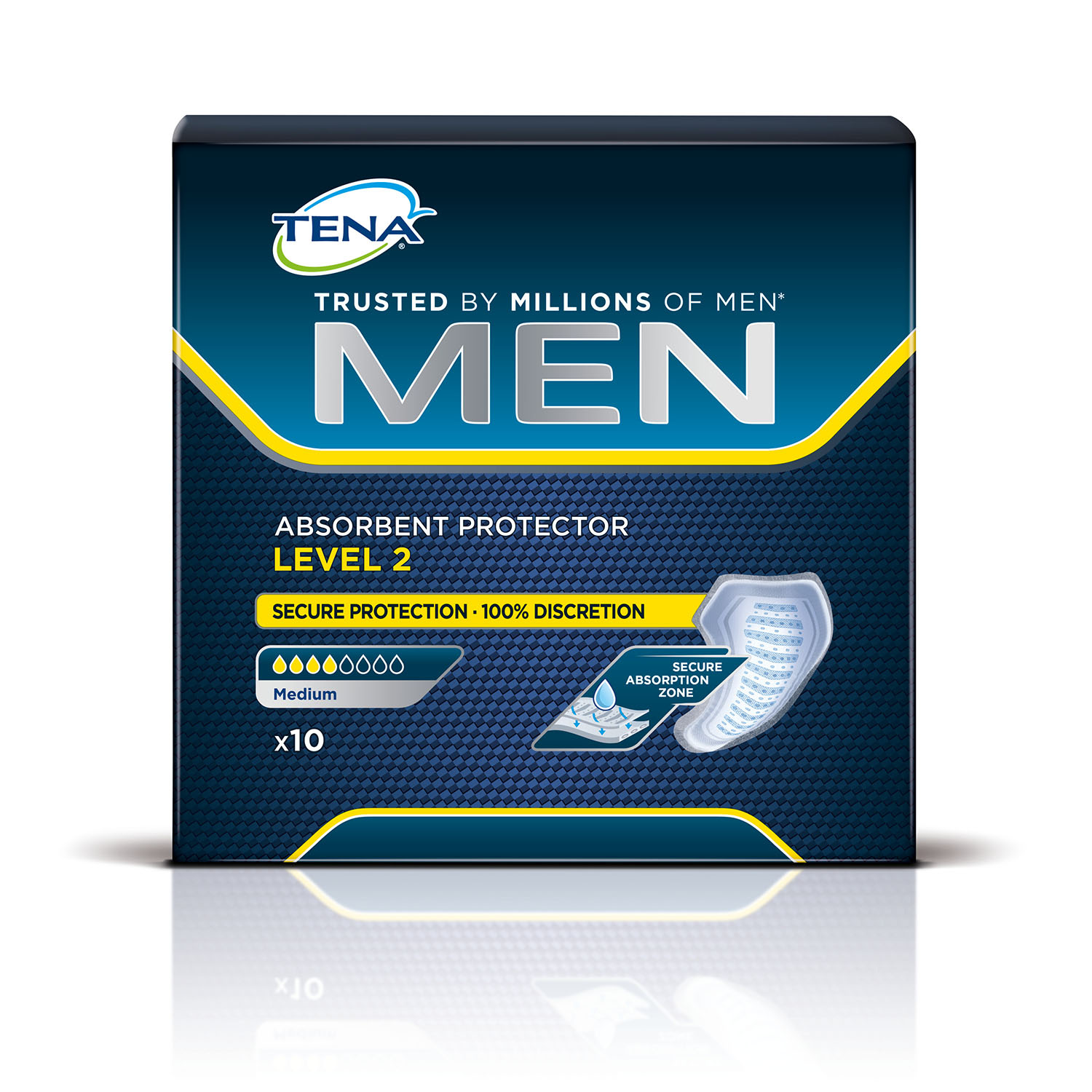 TENA Men Level 2 Incontinence Absorbent Protector