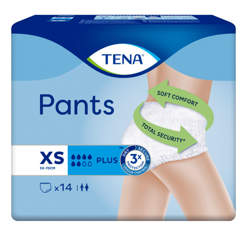 Buy TENA Pants Plus Extra Small 14's