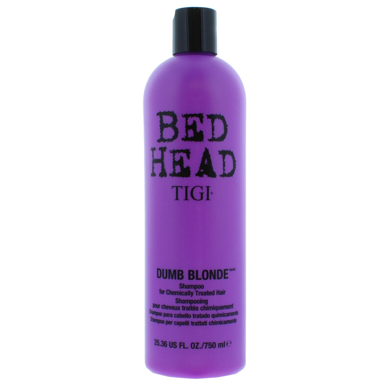 TIGI Bed Head  Dumb Blonde Shampoo For Chemically Treated Hair