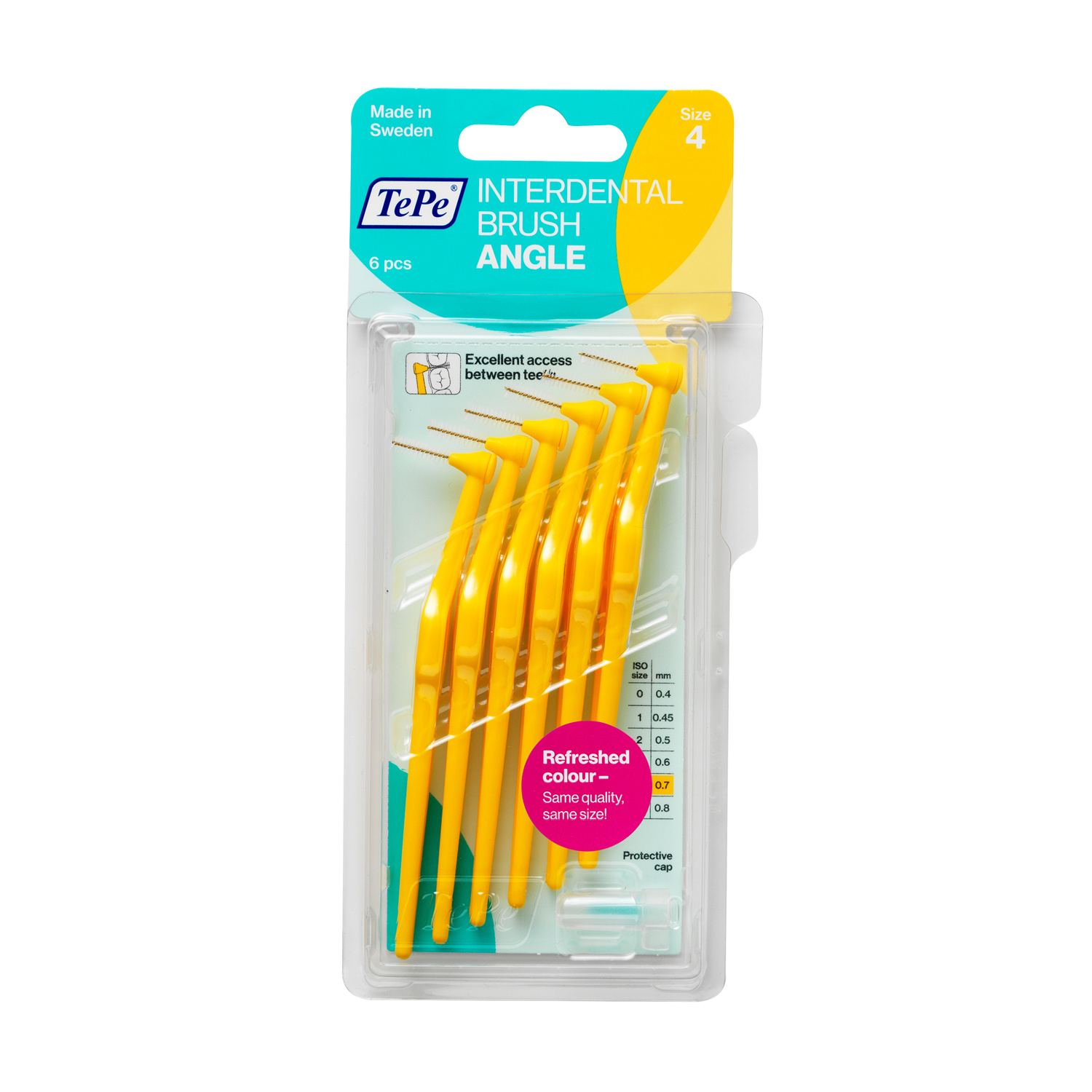 TePe Angle Interdental Brush Yellow Review