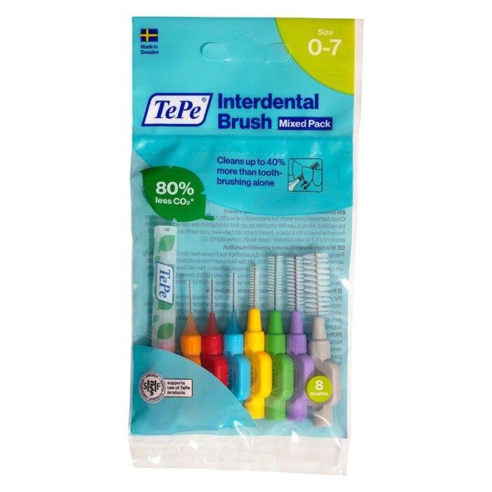Image of TePe Interdental Brushes Mixed Pack