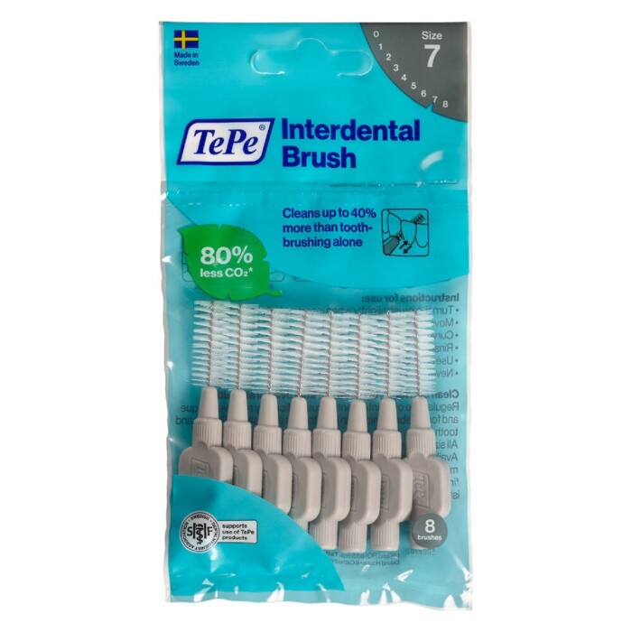 Image of TePe Interdental Brushes Original Grey
